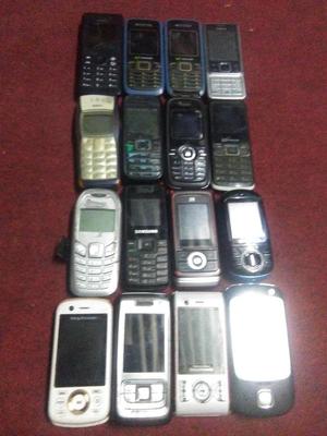 Vendo 16 celulares