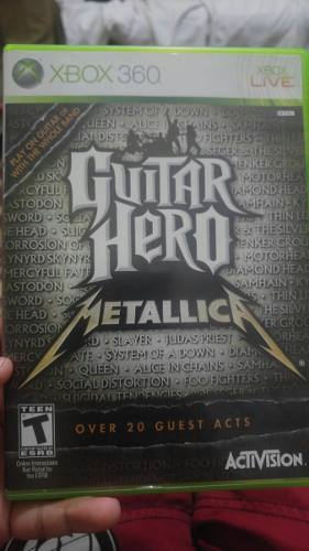 Xbox 360 Juego Guitar Hero Metallica