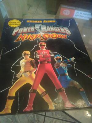 Album Power Rangers Ninja Storm Lleno