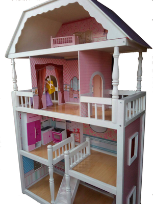 Casa de Muñecas Barbie, casas de madera
