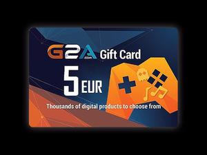 G2a Gift Card 5 Euros Recarga Saldo Juegos Pc Codigo Digital