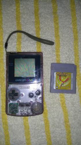 Gameboy Color + Juego Pokémon Gold Y Pilas