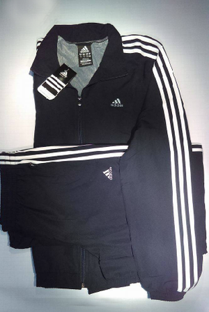 ROPA DEPORTIVA: Buzo de hombre Adidas original azul blanco