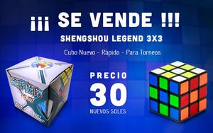 Se vende Cubo Shengshou Legend 3x3