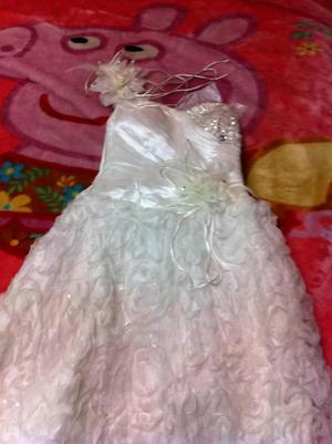 vendo vestido de novia corte princesa