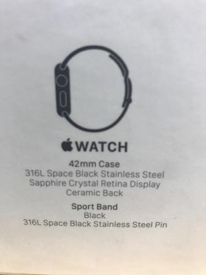 Apple Watch Black Stainlesssteal