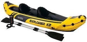 Bote Inflable Kayak 2 Para 2 Personas