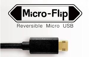 Cable Usb Micro Usb Tipo Microflip Doble Cara