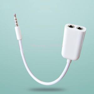 Cable de Audio Doble Salida Audio 3.5mm Smartphone iOS