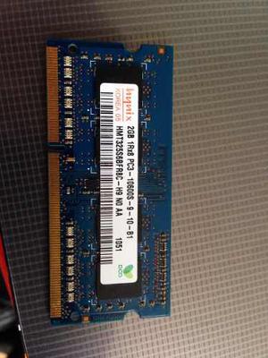 Memoria Ram Ddr3 Hynix Korea 2gb 1rxs