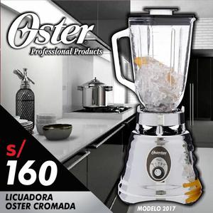 LICUADORA OSTER MODELO CROMADO  NUEVA
