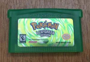Pokemon Leaf Green (verde Hoja) Game Boy Advance Gba *nuevo