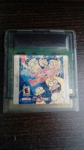 The Simpsons Treehouse Of Horror - Nintendo Gameboy Color