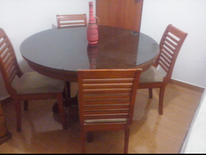 juego de comedor de 4 sillas