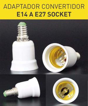 Adaptador E14 A E27 Socket Convertidor