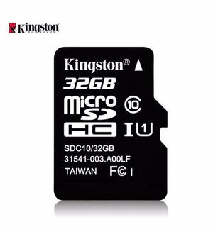 Memoria Micro Sd Clase 10 De 32gb Kinsgton