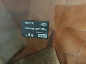 Memory Stick Pro Duo Sony 4gb