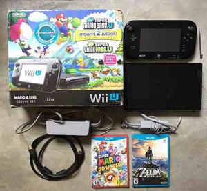 Nintendo Wii U 32 Gb + Zelda + Mario 3d World