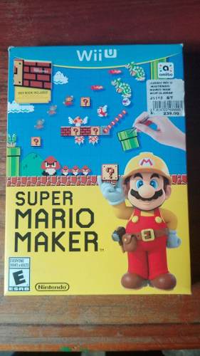 Vendo Super Mario Maker + Libro (precio A Discusión)