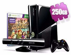 Xbox 360 + Kinect + Mando Con Chatpad Y Juegos Y Transformad