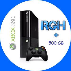 Xbox 360 R G H + Juegos 500gb
