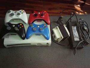 Xbox 360 Rgh, 500gb, 3 Controles Recargables