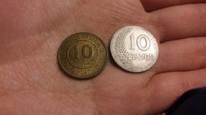 Yh Antiguas Monedas 10 Centavos  Peru - Cambio Remato