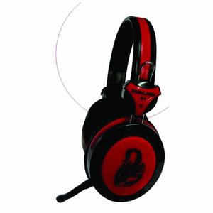 Audifono Headset Gamer Halion S1 Scorpion Negro/rojo