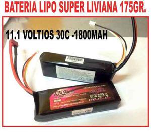 Bateria Lipo 11.1 Voltios  Mah Super Liviana