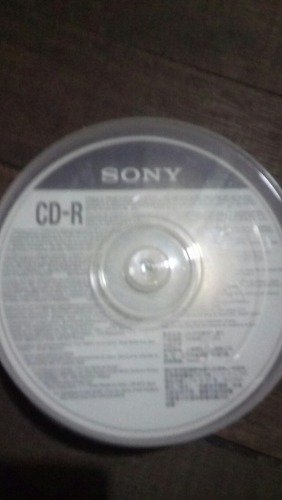Cd-r Sony 700mb Discos En Blanco