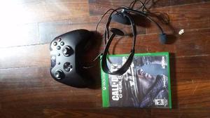 Mando Xbox One - Auriculares- Juego Call Of Duty Ghosts