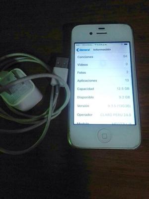 Vendo O Cambio iPhone 4S de 16Gb