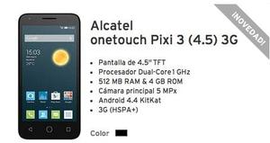 Alcatel Pixi 3 4.5 Micro SD 8gb Kingston