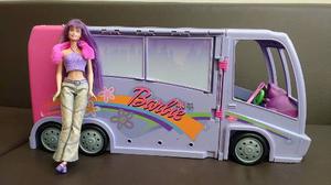 Barbie Rock And Roll Con Bus Original
