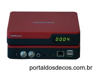 Decodificador Tocomfree S929 Plus tv televison satelital