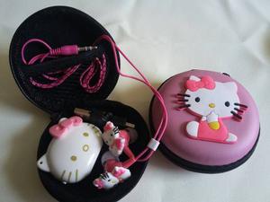 Mp3 Hello Kitty + Estuche+audifonos+cable Usb Hello Kitty