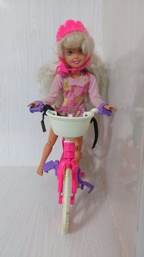 Muñeca Barbie, Kelly Y Stacey En Bicicleta Originales!!!