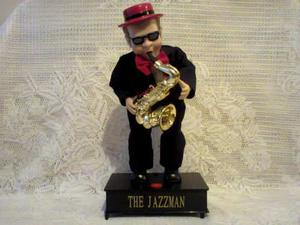 Antiguo Autómata The Jazzman Musical Vintage