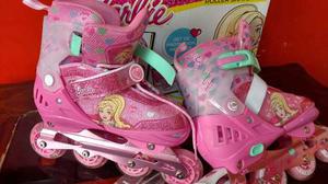 Patines Barbie Roller Skate Nuevos De Ocasion