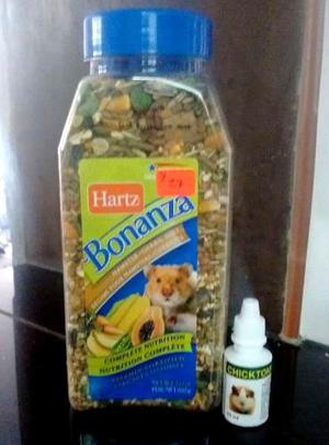 Alimento Bonanza + Vitamina Para Hamster Miraflores