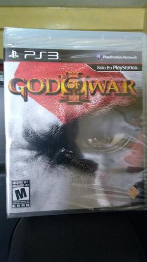 Cd Nuevo de God Of War 3 para Ps 3