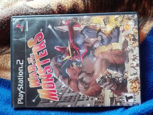 Juego Ps2 War Of The Monsters