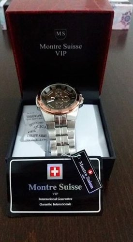 Reloj Montre Suisse Vip Oro Rosa Invicta Guess Fossil Armani