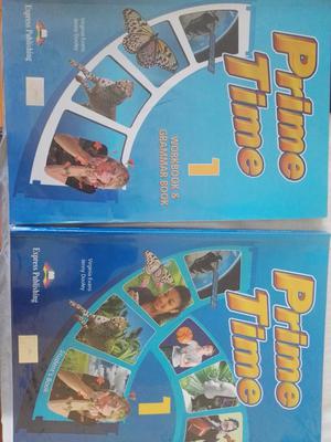 VENDO pack libros PRIME TIME 1 workbook y grammarbook