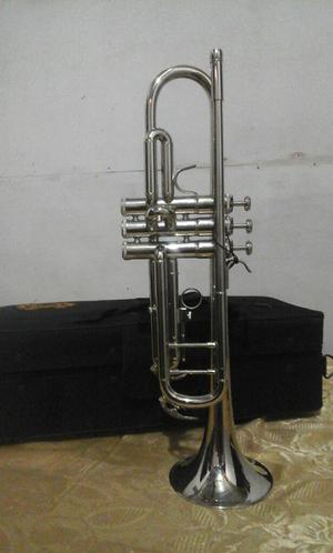 Vendo Trompeta Hoffer Plateada Nueva