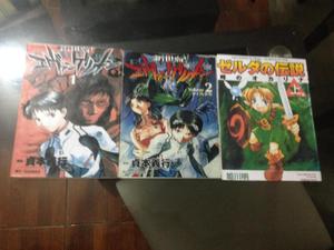 Mangas de Evangelion y The legend of Zelda