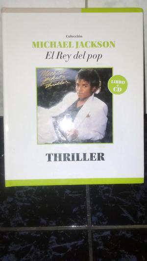 Michael Jackson Thriller Edicion Especial Cd mas Libro