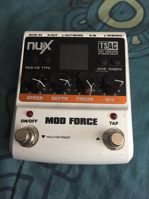 Nux Mod Force Pedal Multiefectos