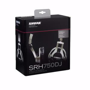 Shure Srh750dj Audifono Professional Dj Headphones