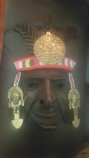 Vendo Mascara de Inka con Tumis de Bronc